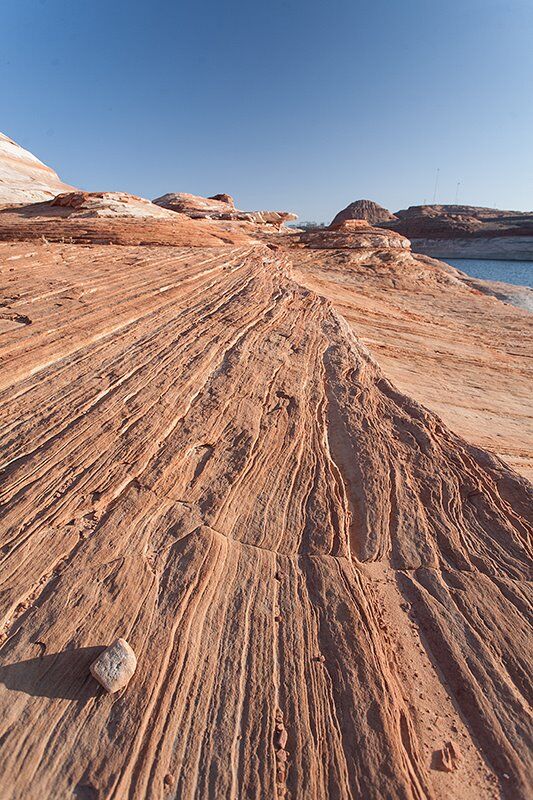 Landskab nær Page, Arizona